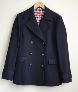 womens navy peacoat