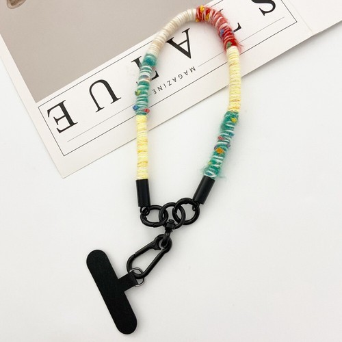 Handwoven Anti-lost Rope Fiber Hanging Rope Portable Mobile Phone Lanyard - Photo 18 sur 19