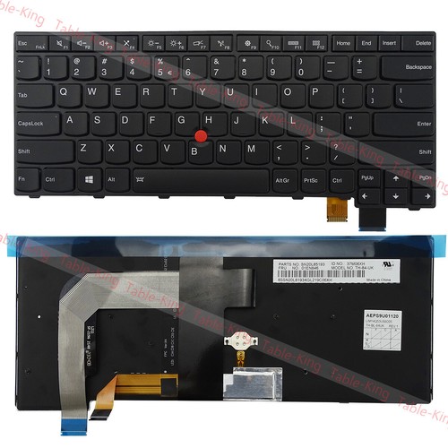 US Tastatur mit Hintergrundbeleuchtung für Lenovo Thinkpad T470 T460S E480 (138 Modelle zur Auswahl) - Bild 81 von 143