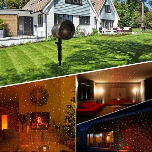 LED Laser Projector For Christmas Outdoor Star Shower Lights Lawn Decoration RP - Picture 6 of 12