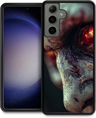 Rubber Case For Samsung S7 S8 S9 S10 S20 Plus Lite twisted face grotesque zombie - 第 17/25 張圖片