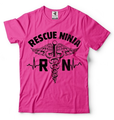 RN Enfermera Camiseta Enfermera Registrada Camiseta Médica Regalo para Esposa Novia Camiseta - Imagen 8 de 11