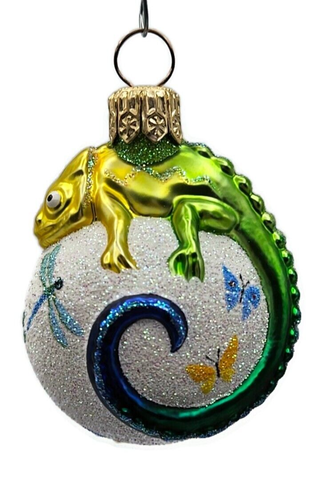 Patricia Breen Miniatur Chamäleon Schmetterlinge Frühling Christbaumschmuck - Bild 1 von 8