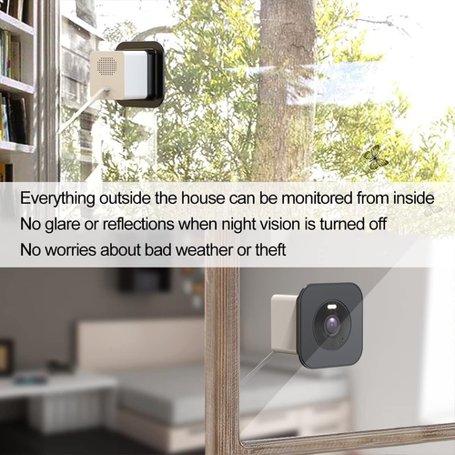 Window Mount for Wyze Cam OG, 2 Pack Wyze Window Mount with Strong Adhesive Moun - Picture 3 of 12
