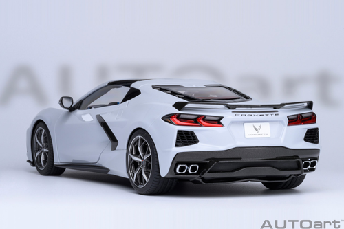 CHEVROLET CORVETTE C8 Z51 STINGRAY CERAMIC MATRIX GRAY 1:18 by AUTOart 71284 NEW - Picture 22 of 23