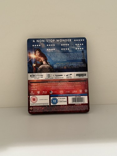 Wonder Woman 4K UHD + Blu-ray Steelbook With Slip Cover (Very Rare) - Bild 3 von 9