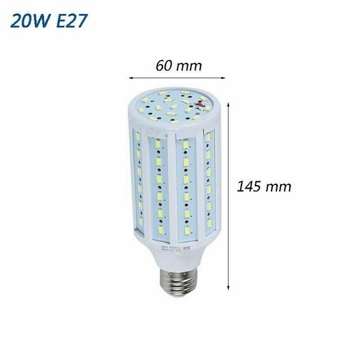 E27 LED Corn Bulb Light Lamp SMD 5W 15W 20W 30W 40W 60W 80W 100W Cool White Warm - Picture 17 of 24