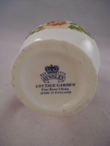 Aynsley Cottage Garden Bud Vase 16 cm Bone China 1. Qualität Vintage British - Bild 6 von 6