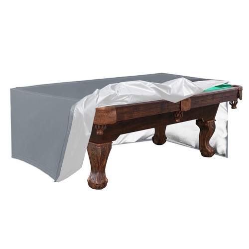 Abdeckplane Möbelbezüge Billard Tisch Abdeckung 7/8/9FT Schwarz Grau Grün NEU DE - Bild 12 von 16
