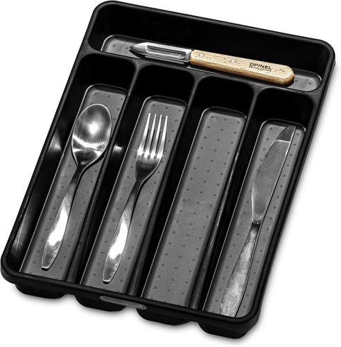Classic Mini Silverware Tray Soft Grip, Non-Slip Kitchen Drawer, Multi-Purpose H - Picture 6 of 12