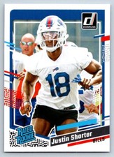 Footballl 2023 Donruss Donruss #310 Justin Shorter Buffalo Bills