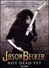 JASON BECKER not dead yet プリント　Tシャツ ジェイソンベッカー Not Dead Yet 不死身の天才ギタリスト T