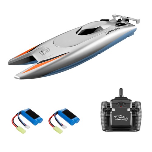 RC Boats Remote Control Boat 25KM/H 2CH Racing Boat for Pool Lake 2 Battery R5J2 - 第 15/16 張圖片
