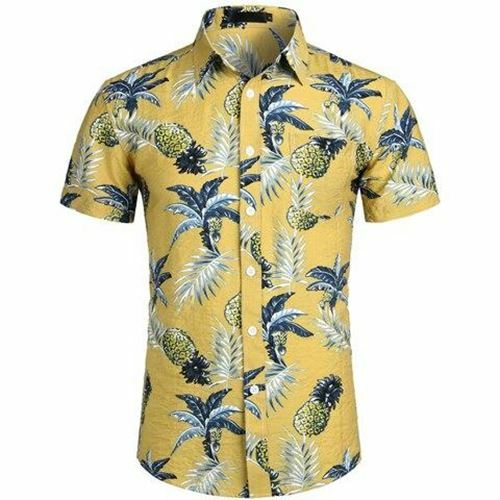 Pineapple Print Shirt - Picture 3 of 10