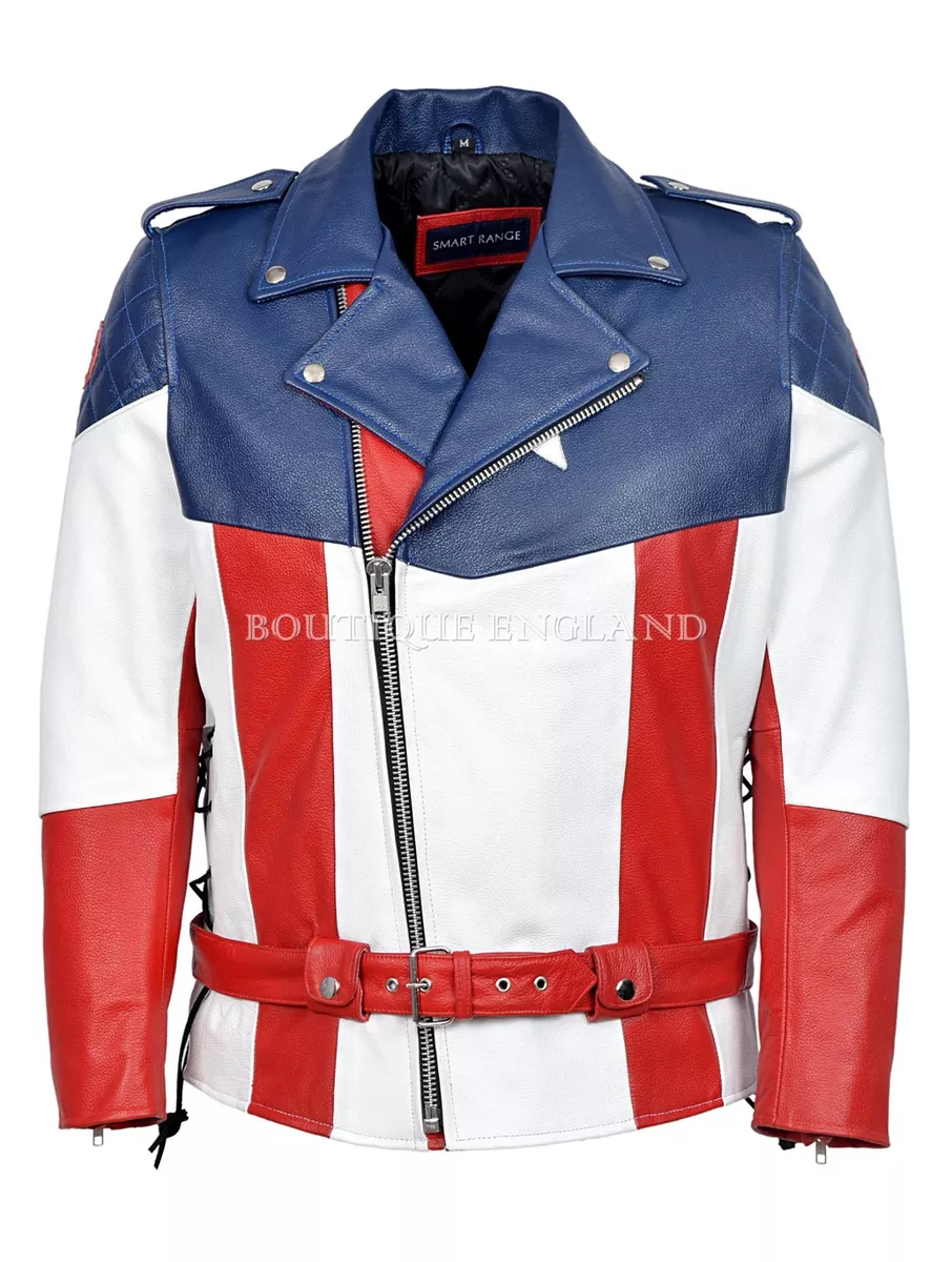 Captain america the store first avenger leather jacket