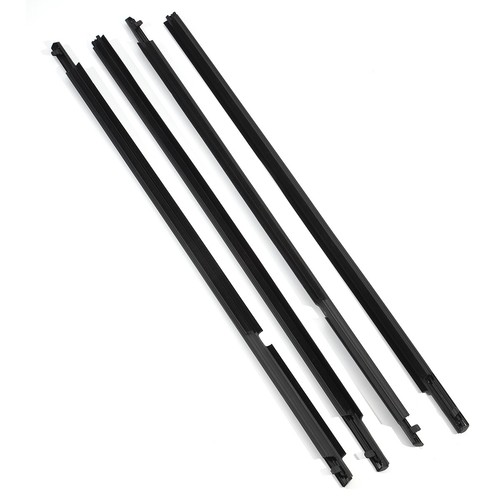 4 piezas de molduras de sello de cinturón para ventana de puerta para Toyota Corolla 09-12 - Imagen 6 de 13
