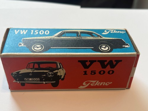 Original Tekno VW 1500 #828, NM in Red with original box - Picture 8 of 16