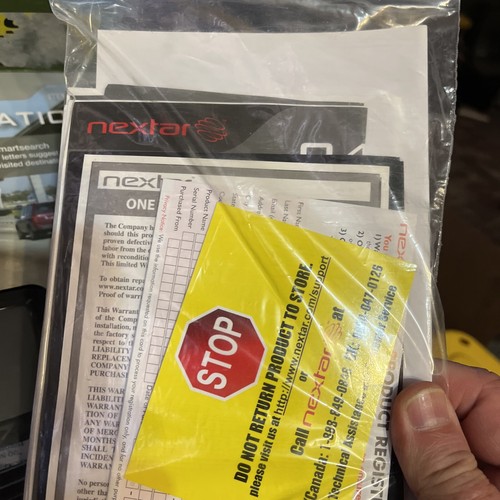 Genuine Nextar Q4 Automotive GPS Navigation System With Mount Bundle In Box - Picture 7 of 10