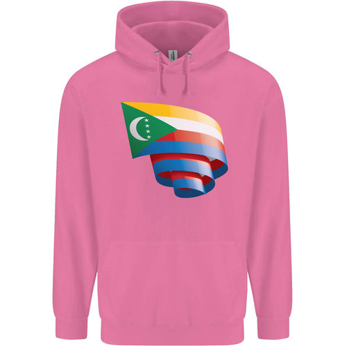 Sudadera con capucha de fútbol americano rizada del día de las Comoras para hombre 80 % algodón - Imagen 40 de 106