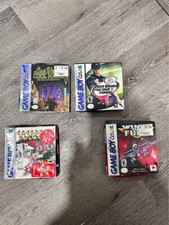 Gameboy Color Games CIB (4 Games) (Tiger Woods, Caesars Palace, Wings , Vegas)