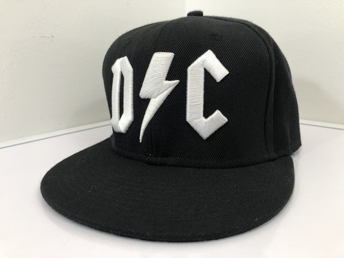 Sombrero de banda oficial confesional tablero de instrumentos vintage logotipo AC/DC rock antiguo emo punk - Imagen 4 de 12