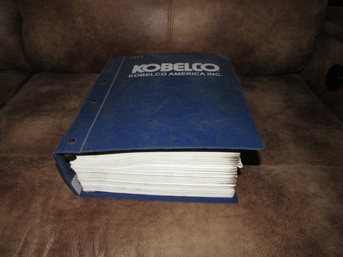 CATÁLOGO MANUAL PIEZAS EXCAVADORA KOBELCO SK290LC SK330LC - Imagen 1 de 5