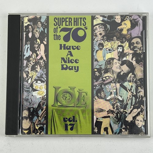 RARE 1993 CD - Super Hits Of The '70s - Have A Nice Day, Vol. 17 - Rhino Records - Picture 1 of 4