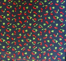 Red Cherry Bandana Head Band Scarf Polka dot Chemo Biker