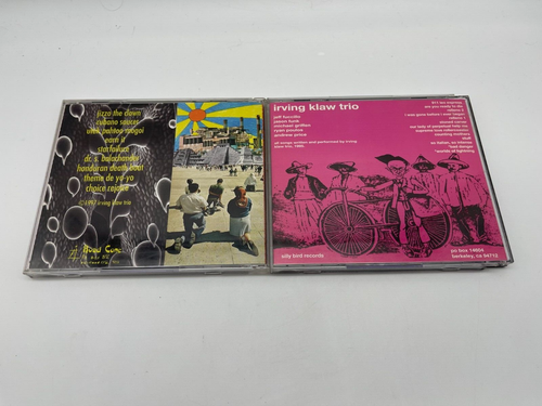 Irving Klaw Trio CD Lot Self Titled 1995 & Utek Pahtoo Mogoi Silly Bird Records - Imagen 3 de 3