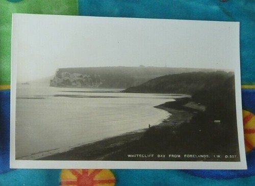 Postal Whitecliff Bay de Forelands Isla de Wight IOW G Dean RP  - Imagen 1 de 2