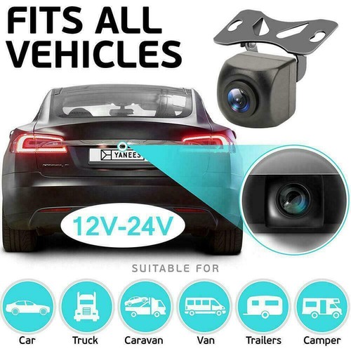 1080p 170° Reverse Backup Camera Rear View HD Night J9H5 Bus Truck For Car W3S8 - Picture 2 of 8