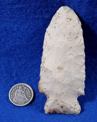 Stilwell Point Authentic Prehistoric Arrowhead Artifact Native American Indian - Picture 4 of 8