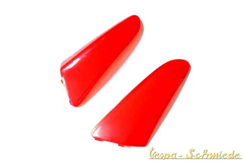 Vespa Original Piaggio Reflector Top Case - Red - GT GTS GTV - Top Case Helmet Compartment