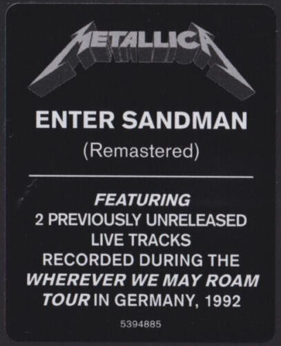 METALLICA Enter Sandman 5"CD 2021 Maxi Limited German Charity Single 4 tracks*** - Bild 5 von 7