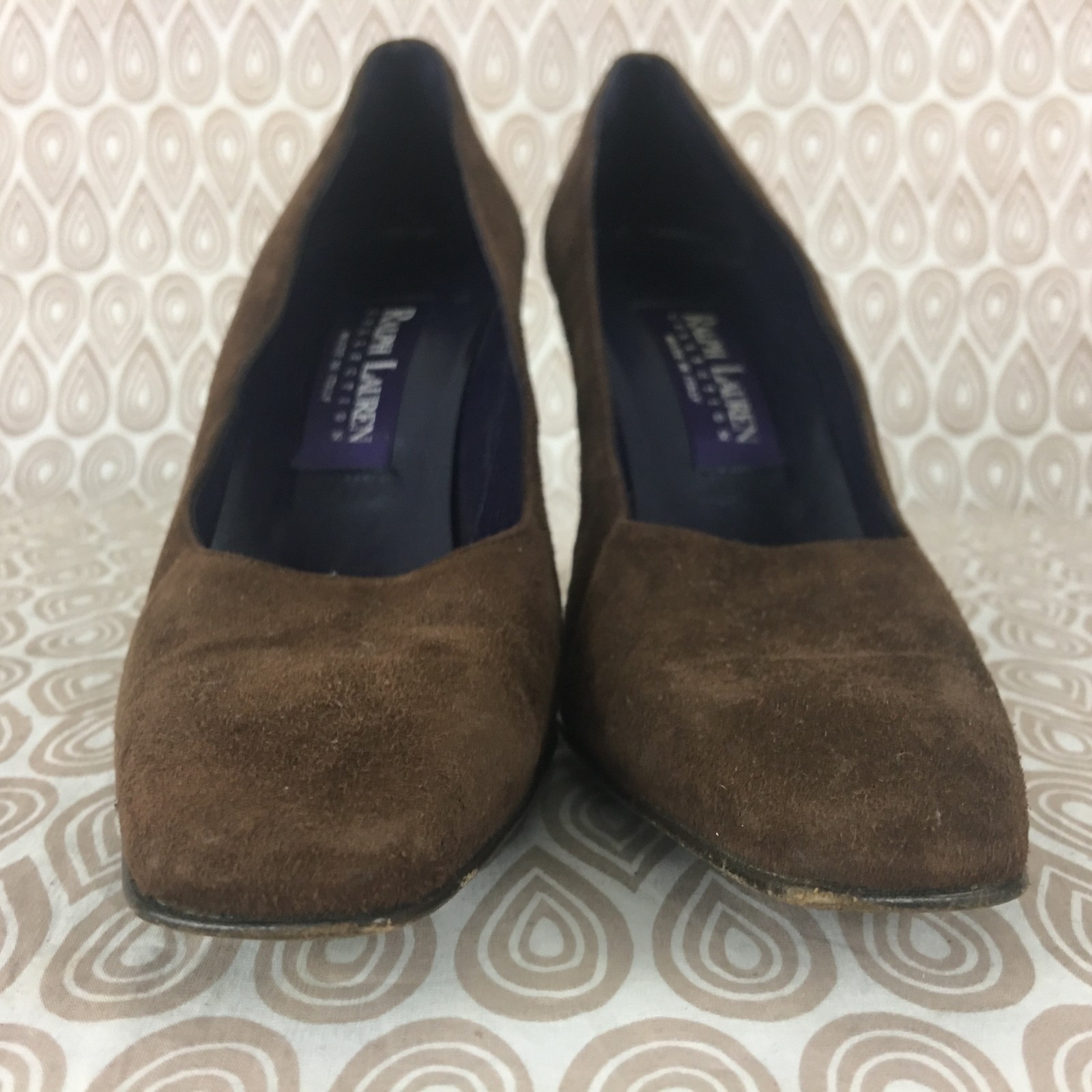 Ralph Lauren púrpura Label Collection De Para Mujer De Collection Taco Alto Gamuza Marrón Talla 8 S146 1bb70b Ralph Lauren púrpura Label Collection De Para Mujer De Collection Taco Alto Gamuza Marrón Talla 8 S146 1bb70b