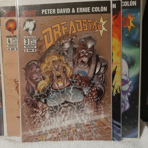 Dreadstar 1-6 Bravura Malibu Comics Jim Starlin Peter David Colon COMPLETO  - Foto 4 di 7