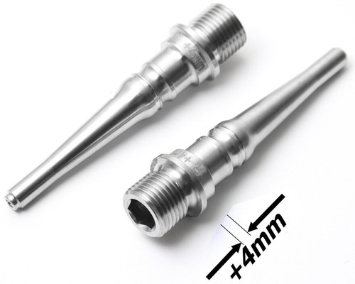 SHIMANO DURA ACE: 2 ejes de pedal de TITAN - 2 tipos - 2 longitudes de onda - 4 colores - Imagen 6 de 16