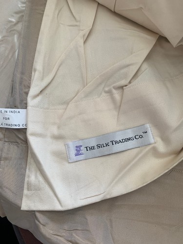 Silk Trading Co. Drapery. 2 Pannelli Beige Nuovi 50 X 108 - Foto 2 di 4