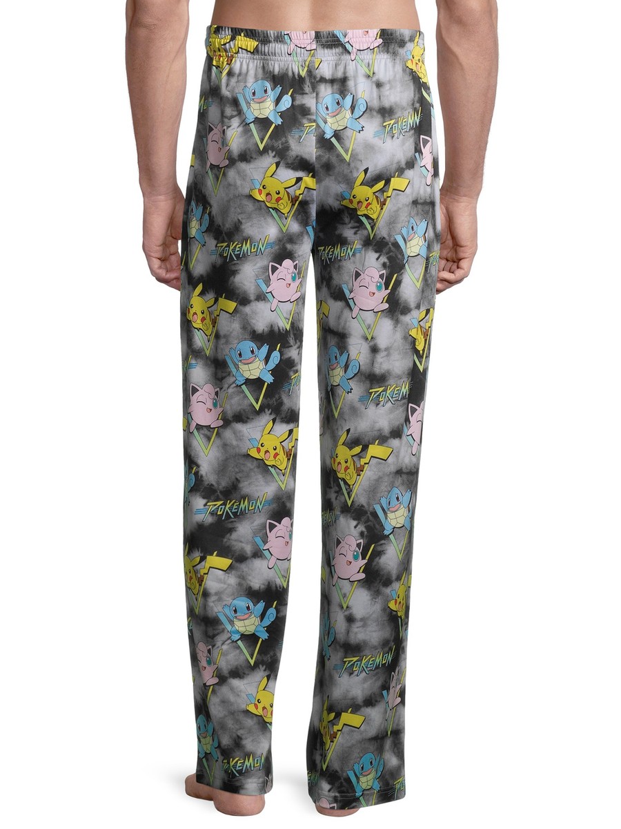 Men s Pokemon Pikachu Pajama Pant Lounge Women S M L XL XXL Squirtle Jigglypuff