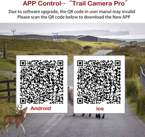 Campark Trail Camera 30MP WiFi Bluetooth Game Hunting Cam 850nm IR Night Vision - Picture 12 of 12
