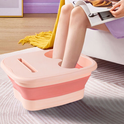Folding Basin Foot Spa Bucket Foot Soaking Bath Tub for Relaxing and Pain Relief - Picture 6 of 21
