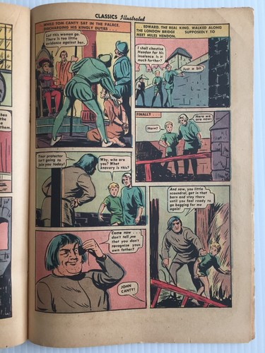 KLASSIKER ILLUSTRIERT #20 Der Prinz und der Bettler (1946) von Mark Twain - Bild 14 von 23