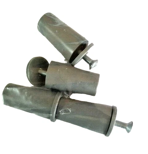 12 Tappi D’Arresto Per Tapparelle In PVC 40 Mm Con Vite M6 – Colore Grigio – Ferma Tapparella Per Avvolgibili In Alluminio O PVC