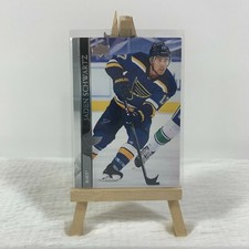 Jaden Schwartz 2020-21 Upper Deck Series 2 Hockey Base Card #406 St. Louis Blues
