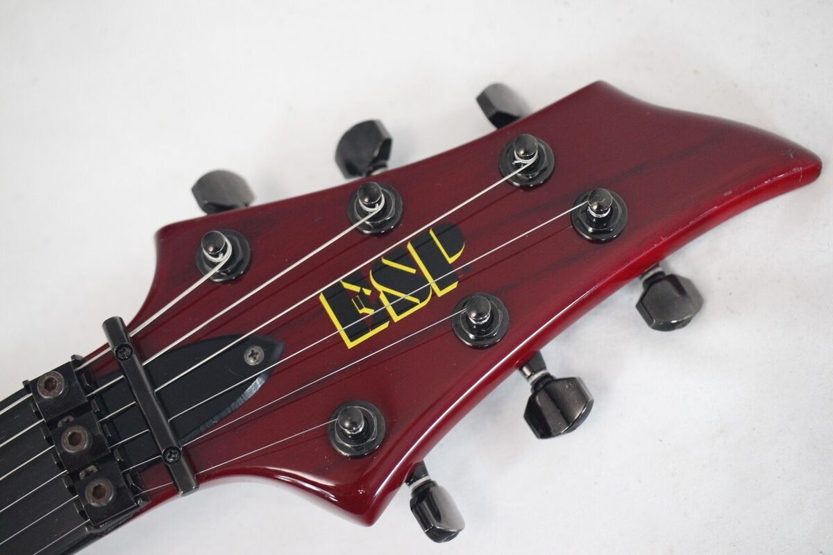 ESP FOREST-GT w/GK PU See Through Red Made in Japan Solid ESP FOREST-GT w/GK PU See Through Red Made in Japan Solid