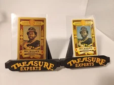 1982  Perma-Graphic Baseball Credit Cards #5 Bill Madlock Gold & Reg Mint
