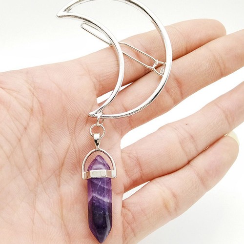 Bohemian Crystal Barrettes - Hippie Moon Hair Clips Women Hair Accessories 1pc - Bild 12 von 20