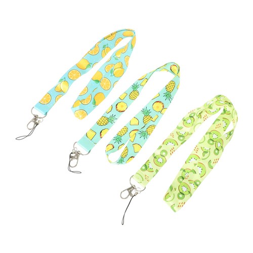 15 PCs Fruchtmuster Schlüsselketten Handy Hängende Lanyards Handy Lanyards - Zdjęcie 7 z 12