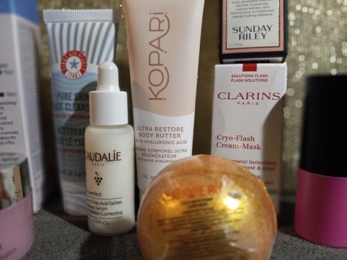 Lot of 12 Deluxe / Travel Size (Skin Care, Makeup, Beauty Product Samples) + Bag - Picture 3 of 12
