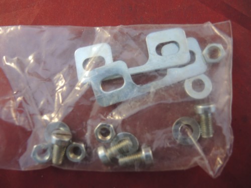 GRAN PREMIO CHROME STEEL TOE CLIPS MEDIUM ITALY 1980`S - NEW WITH FITTING KIT - Picture 7 of 18